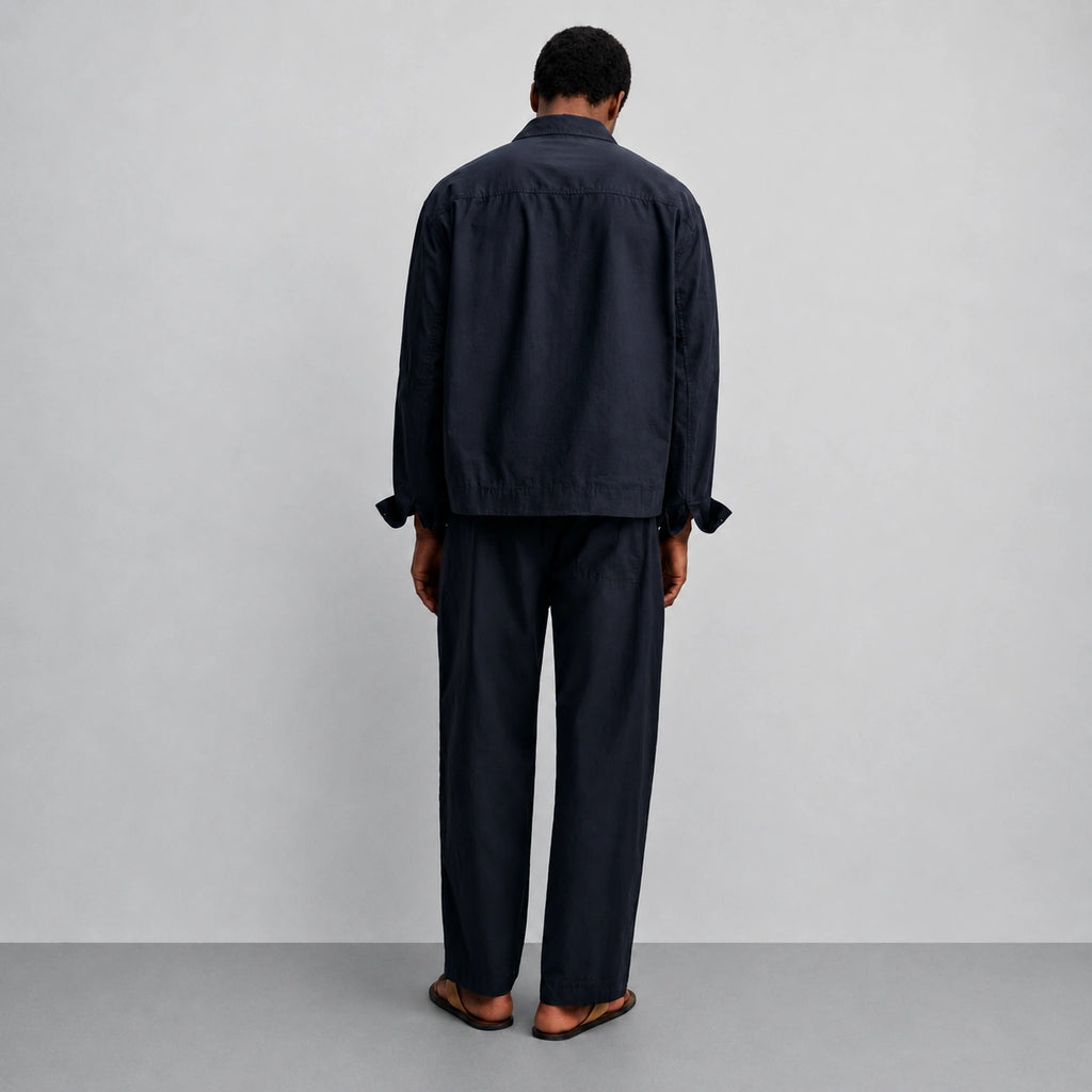 Calça Masculina de Linho Preta