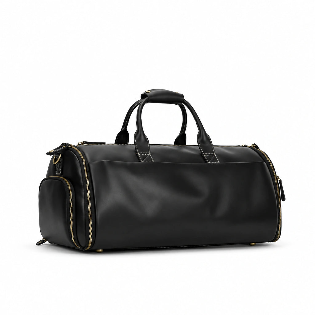 Bolsa de Viagem Porta - Roupas Preta | Modelo com Rodinha  Atelier