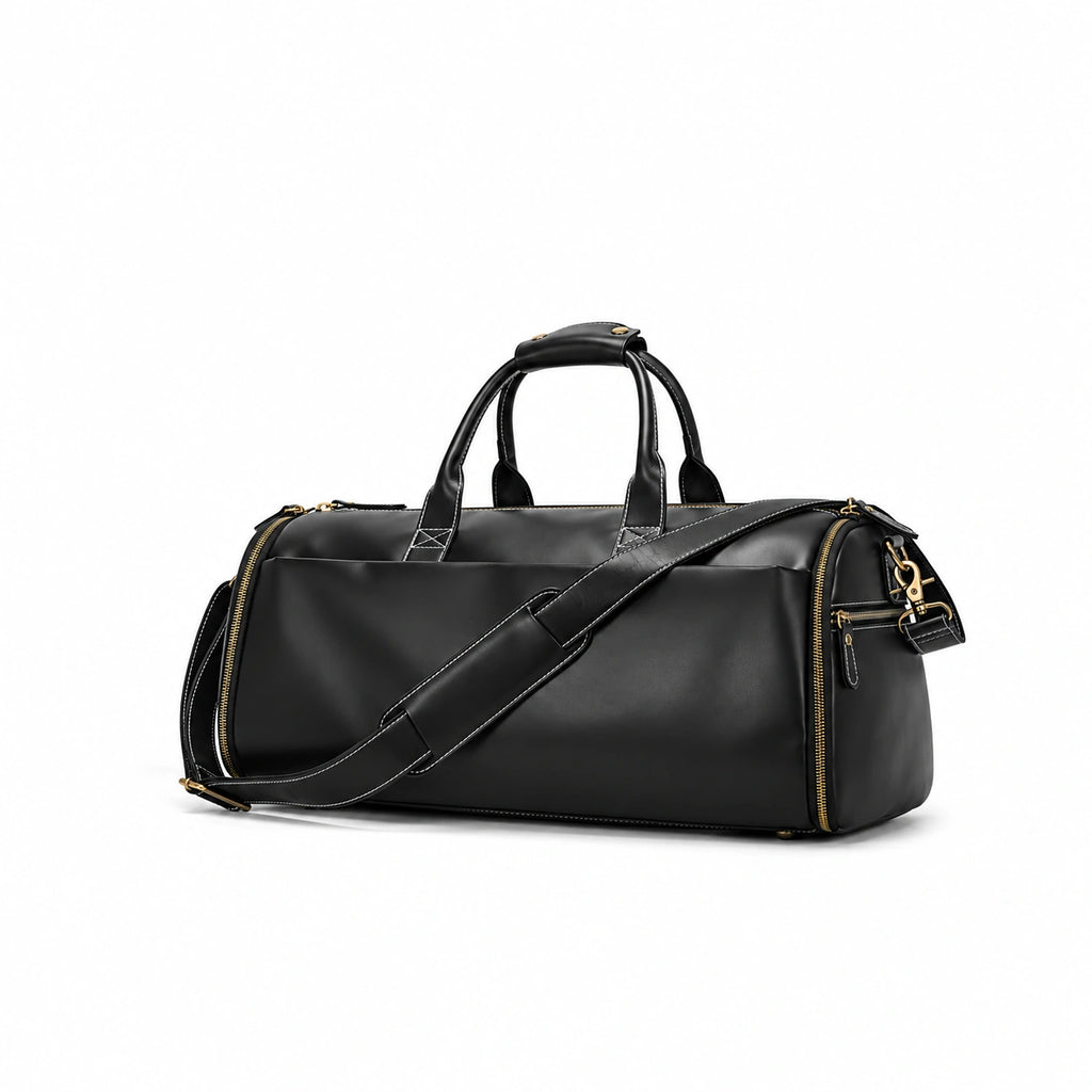 Bolsa de Viagem Porta - Roupas Preta | Modelo com Rodinha  Atelier
