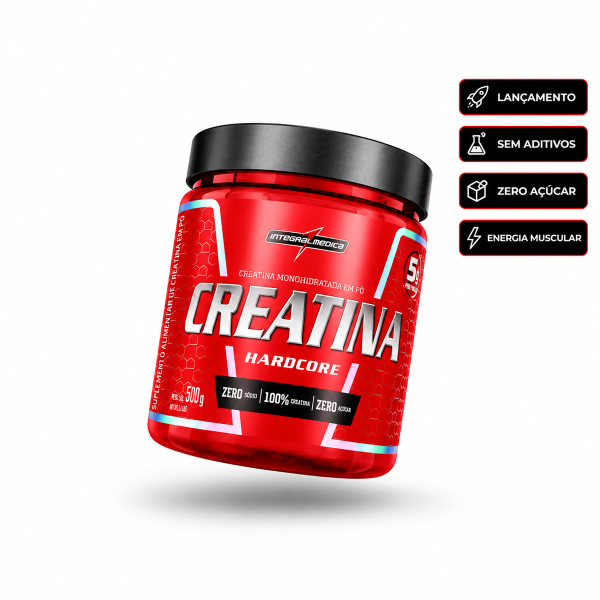 Creatina Hardcore 500g Pote