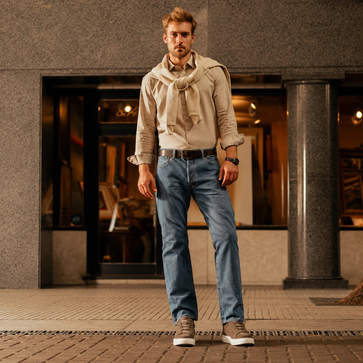 Tênis Masculino Casual Morelli Atelier