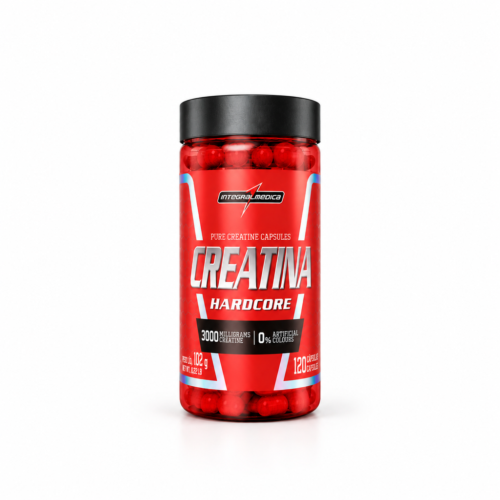 Creatina 100% Pura 120 Cápsulas