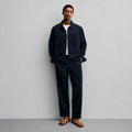Calça Masculina de Linho Preta