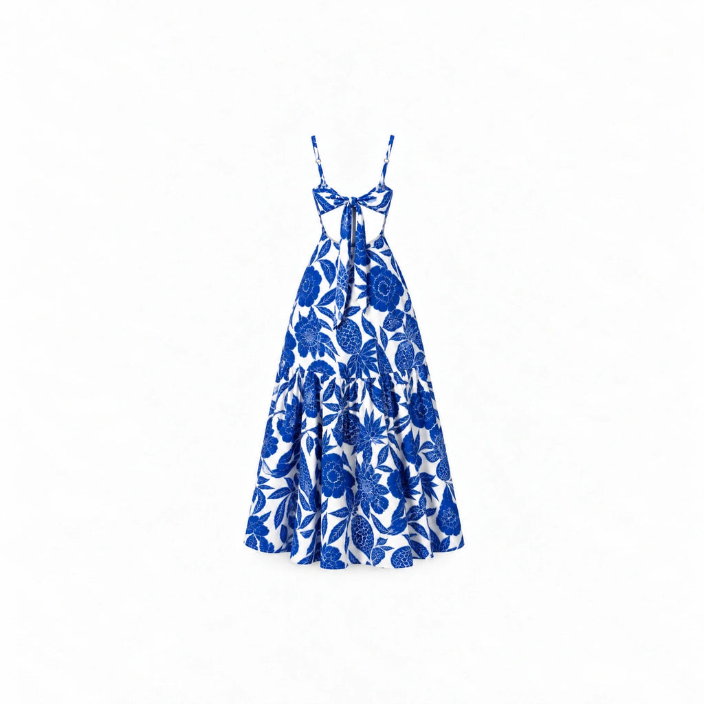 vestido florido para casamento