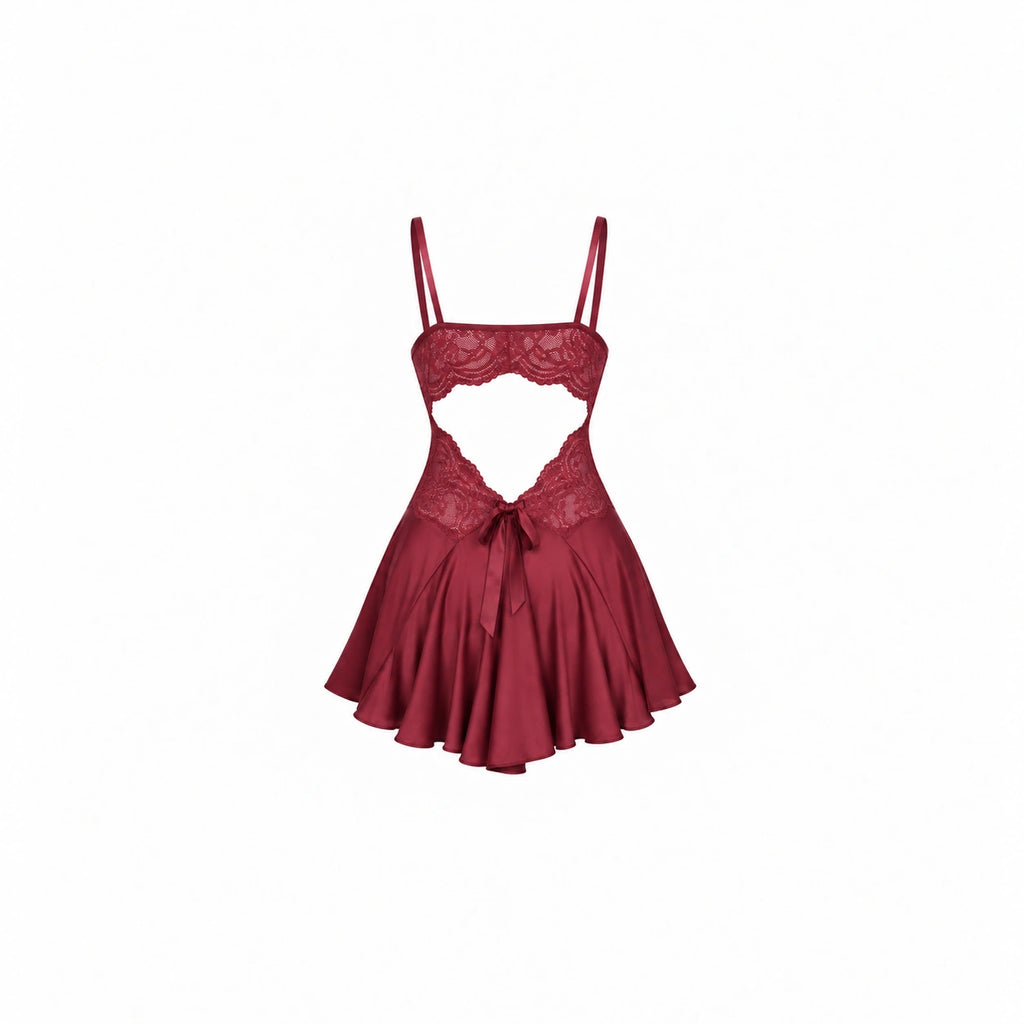 vestido vermelho curto